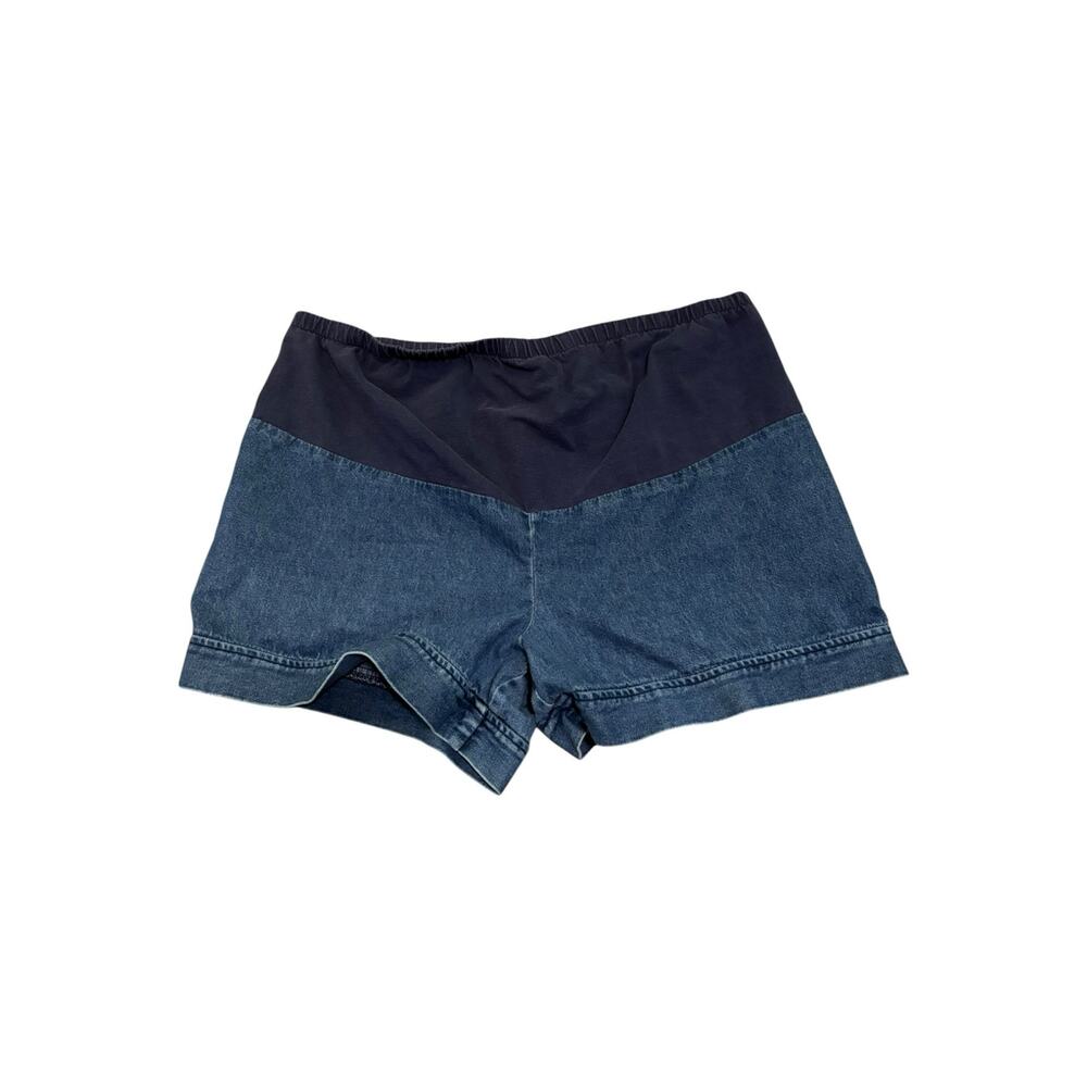 Honors Maternity Denim Jean Shorts Size L
